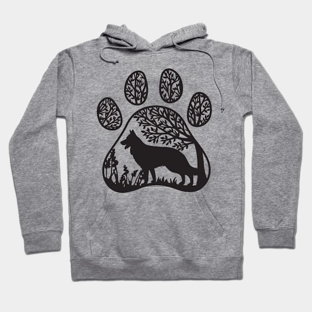 German Sheperd Hoodie by schmomsen